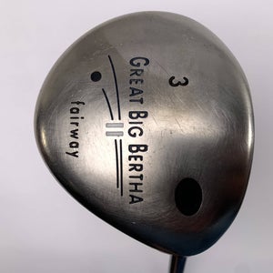 Callaway Great Big Bertha II 3 Fairway Wood 15* GBB System 60 Senior Mens RH