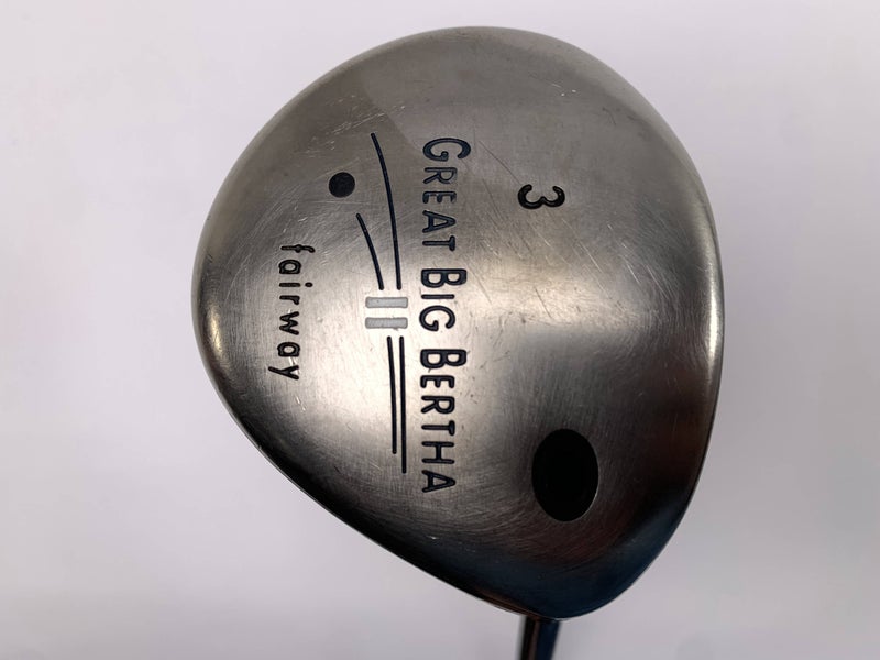 Callaway Great Big Bertha II 3 Fairway Wood 15* GBB System 60 Senior Mens RH