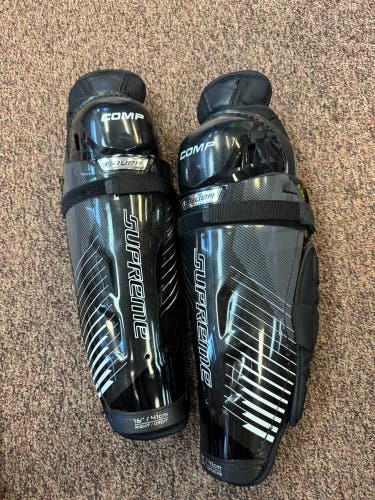 Senior Bauer Supreme comp 16" Shin Pads (New)