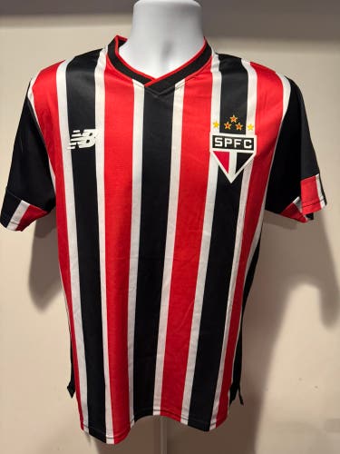 2024 New Balance São Paulo FC #16 Away Jersey – Large – Excellent Condition