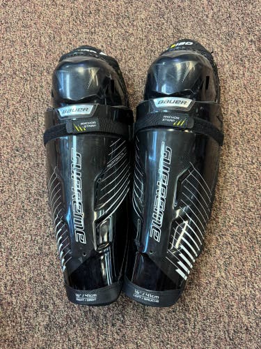 Senior Bauer Supreme S190 16" Shin Pads (New)