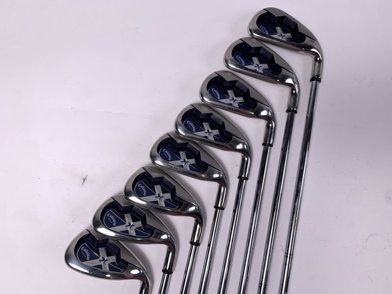 Callaway X-18 Iron Set 3-PW Uniflex Steel Mens RH
