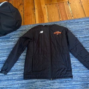Black Men's Large New Balance Jacket (Used)