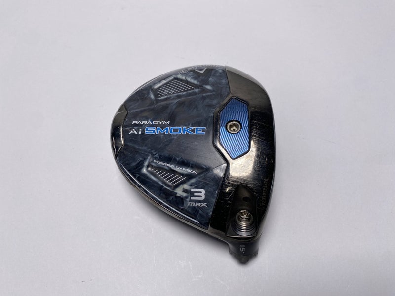 Callaway Paradym Ai Smoke Max 3 Fairway Wood 15* HEAD ONLY Mens RH