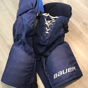 Florida Panthers Small Senior Bauer Nexus Hockey Pants Pro Stock (Used)