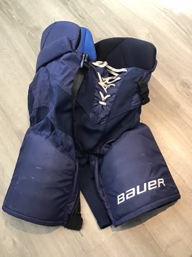 Florida Panthers Small Senior Bauer Nexus Hockey Pants Pro Stock (Used)