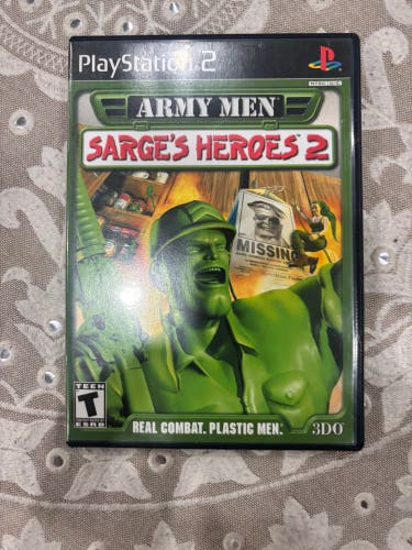 army men | sarge’s heroes 2 for PLAYSTATION 2