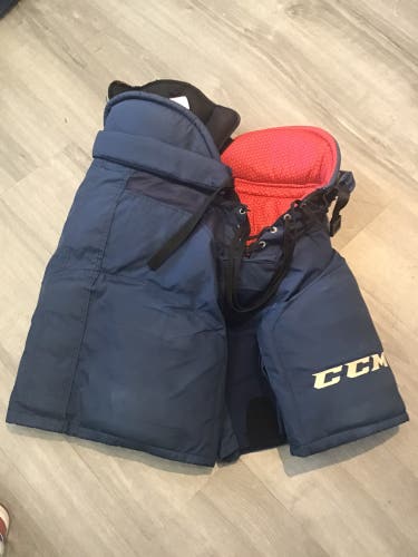 Florida Panthers Senior Medium CCM Hockey Pants Pro Stock (Used)