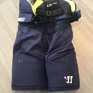 Florida Panthers Medium Senior Warrior Hockey LX Pro Pants Pro Stock (Used)