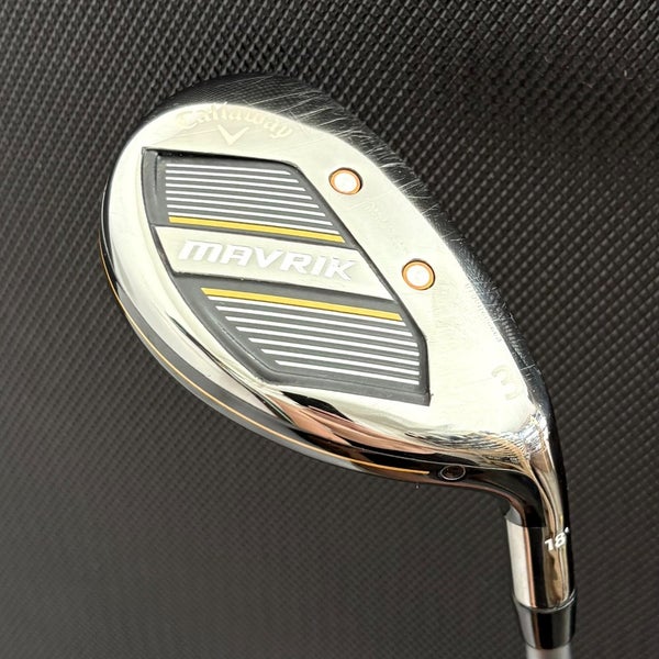 CALLAWAY MAVRIK 3 HYBRID (18 DEGREE) + HEADCOVER