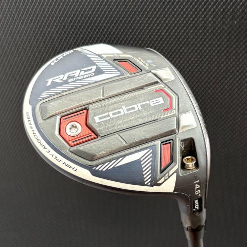 COBRA RAD SPEED 3 WOOD (14.5 DEGREE) + HEADCOVER