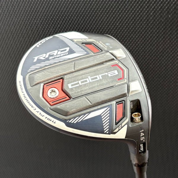 COBRA RAD SPEED 3 WOOD (14.5 DEGREE) + HEADCOVER