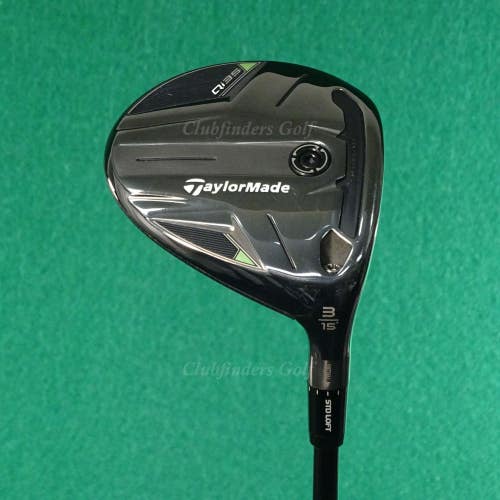 TaylorMade Qi35 15 Fairway 3 Wood HZRDUS Smoke RDX 6.0 70g Graphite Stiff w/HC