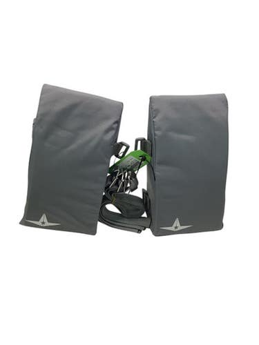 Used All-Star NEW GREY KNEE SAVERS BB/SB Catchers Knee Savers Grey 11347-S000252906