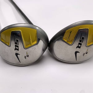 Nike Sasquatch 3 & 5 Fairway Wood Set 15* 18* Diamana Nike Regular Mens RH