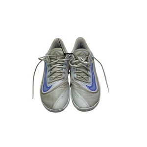 Used Nike PRECISION 7 Basketball Shoes M Silver Senior 8 11347-S000253124