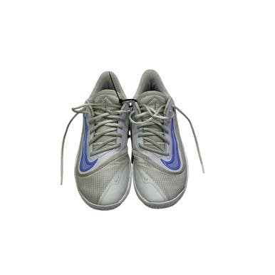 Used Nike PRECISION 7 Basketball Shoes M Silver Senior 8 11347-S000253124