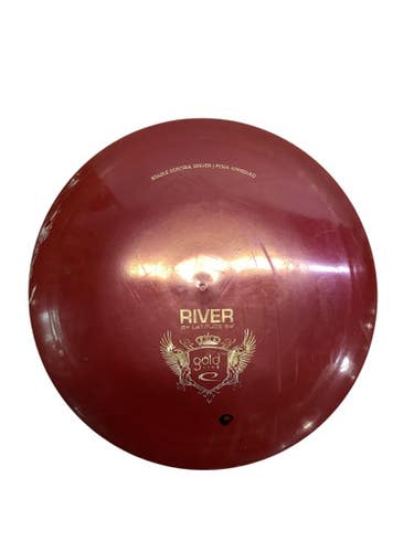 Used Latitude 64 RIVER Disc Golf Driver Maroon 175g 11347-S000253116