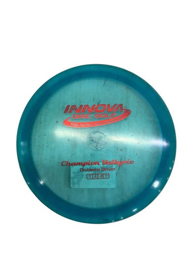Used Innova CHAMPION VALKYRIE Disc Golf Driver Teal 11347-S000253114