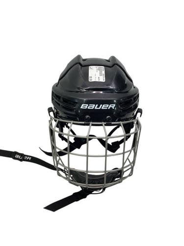 Used Bauer IMS 5.0 Helmet Cage Combo Black MD 11347-S000253085