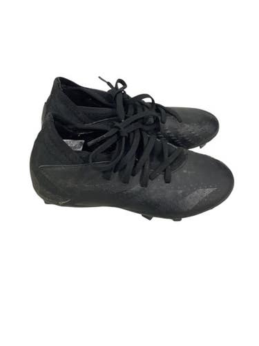 Used Adidas Soccer Cleats Black Junior 01.5 11347-S000253041