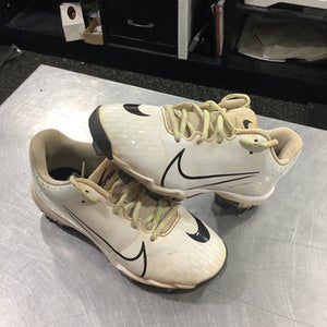 Used Nike HYPERDIAMOND 4 BB/SB Cleats White Junior 03.5 11347-S000253039