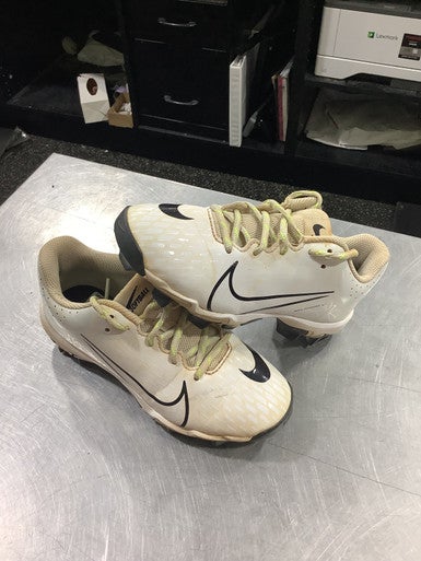 Used Nike HYPERDIAMOND 4 BB/SB Cleats White Junior 03.5 11347-S000253039
