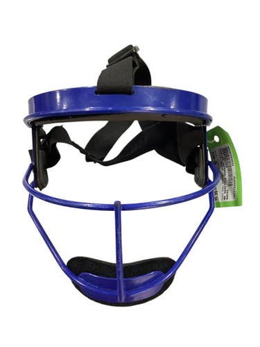 Used RIP-IT DEFENSE FIELDERS MASK YOUTH BB/SB Fielders Mask Royal Blue One Size 11347-S000253022
