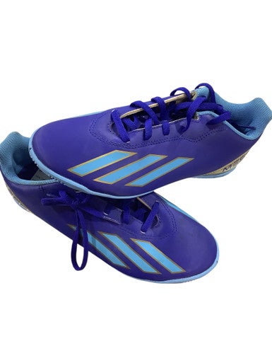 Used Adidas MESSI Soccer Indoor Shoes Royal Blue Senior 6 11347-S000253010