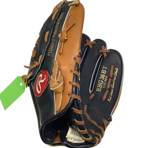 Used Rawlings KEN GRIFFEY JR BB/SB Glove RH Throw Brown 12 1/2" 11347-S000253008