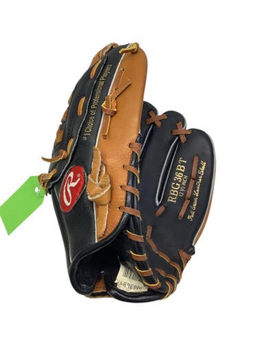 Used Rawlings KEN GRIFFEY JR BB/SB Glove RH Throw Brown 12 1/2" 11347-S000253008