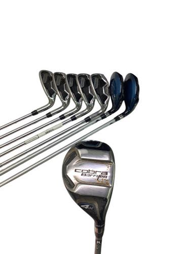 Used Cobra BAFFLER XL Mens Iron Set RH 4I-GW/AW 11347-S000252994