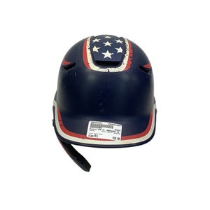 Used Easton USA W/ JAWGUARD Batting Helmet No Mask Navy Blue M/L 11347-S000252991