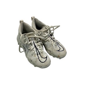 Used Nike ALPHA Jr FB Cleats White Junior 01 11347-S000252974