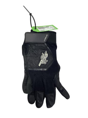 Used STING BLACK BB/SB Batting Gloves Black XL 11347-S000252940