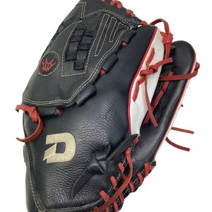 Used Demarini INSANE SOFTBALL BB/SB Glove RH Throw Black 14" 11347-S000252944