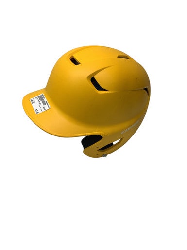 Used Easton SR HELMET Batting Helmet No Mask Yellow L/XL 11347-S000252935