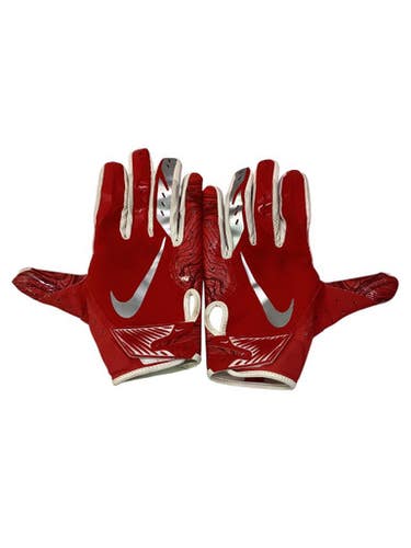 Used Nike BB/SB Batting Gloves Red MD 11347-S000252931