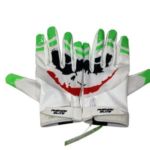 Used BB/SB Batting Gloves White MD 11347-S000252930