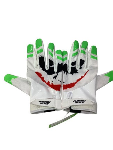 Used BB/SB Batting Gloves White MD 11347-S000252930