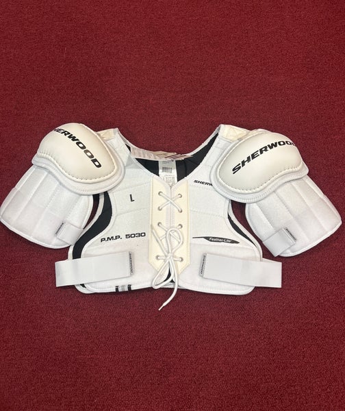 Sher-Wood 5030 HOF (New) Shoulder Pads Item#SWS