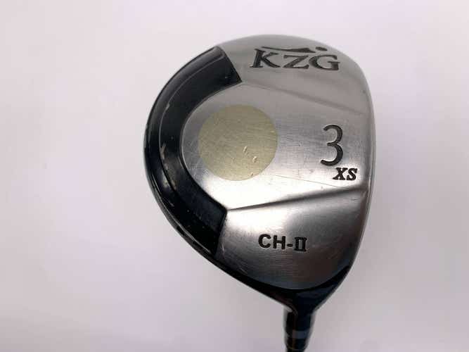 KZG CH-II 3 Fairway Wood 15* Grafalloy Regular Graphite Mens RH