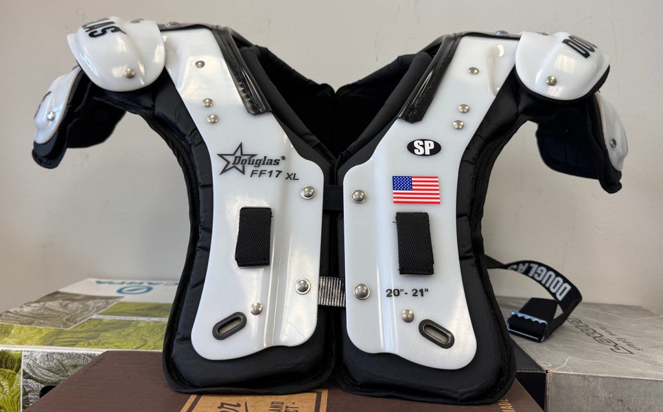 Extra Large Adult Douglas Shoulder Pads (New) - DOUGLASSP  FF17-XL