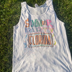 Summer Party Florida Tank Top