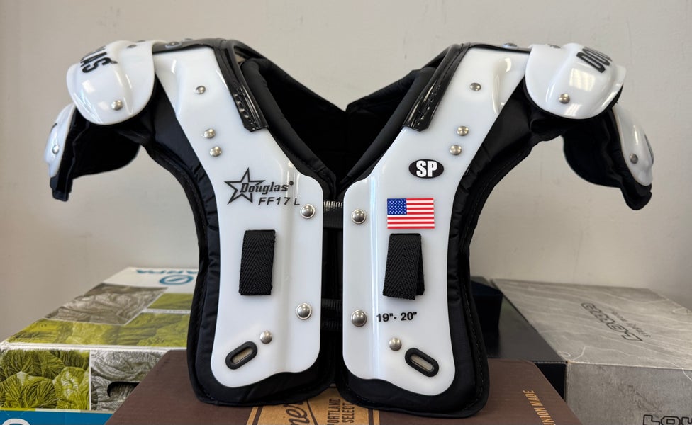 Large Adult Douglas Shoulder Pads (New) - DOUGLASSP  FF17-L