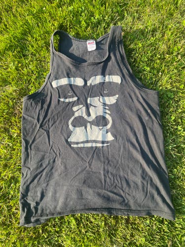 San Diego Zoo Gorilla tank top Black large Vintage Anvil