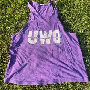 University of Western Ontario tank top purple