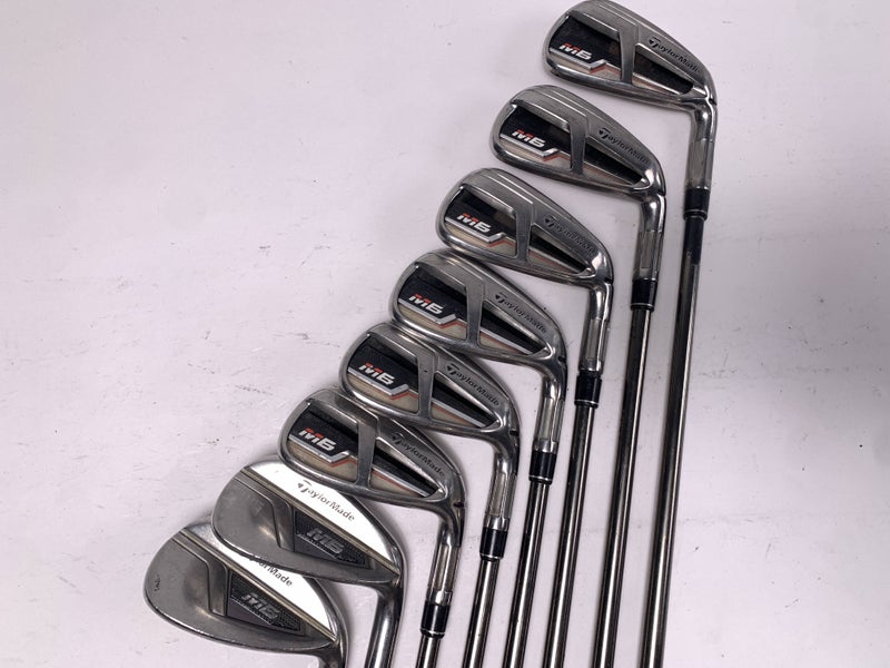 TaylorMade M6 Iron Set 5-PW+GW+SW Recoil ES 460 F3 Regular RH +1/2''