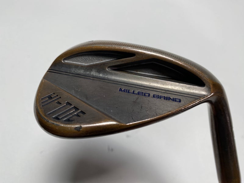 TaylorMade Milled Grind Hi-Toe 3 Copper 58*10 KBS Hi-Rev 2.0 Wedge Steel Mens RH