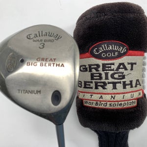 Callaway Big Bertha Warbird 3 Fairway Wood 15* BB UL Regular Graphite Mens RH HC